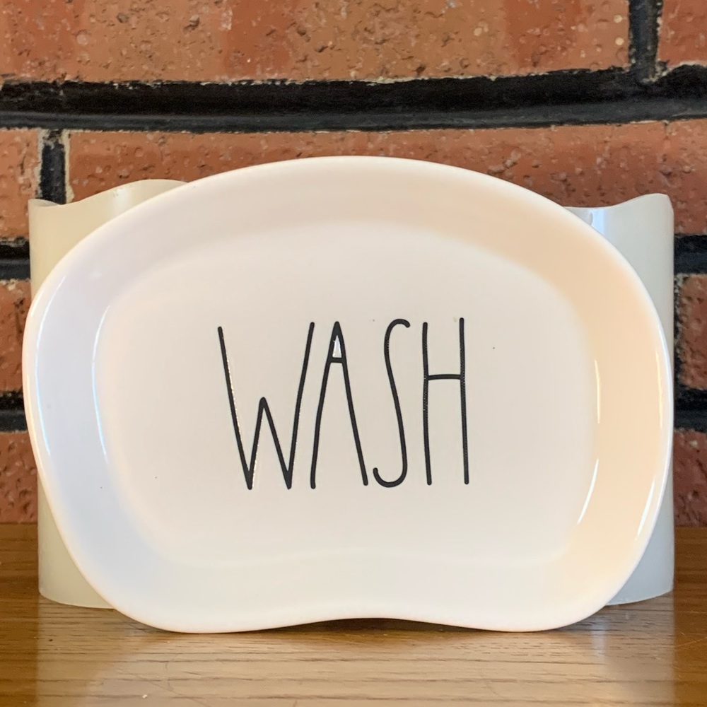 Rae Dunn “Wash” Soap Holder